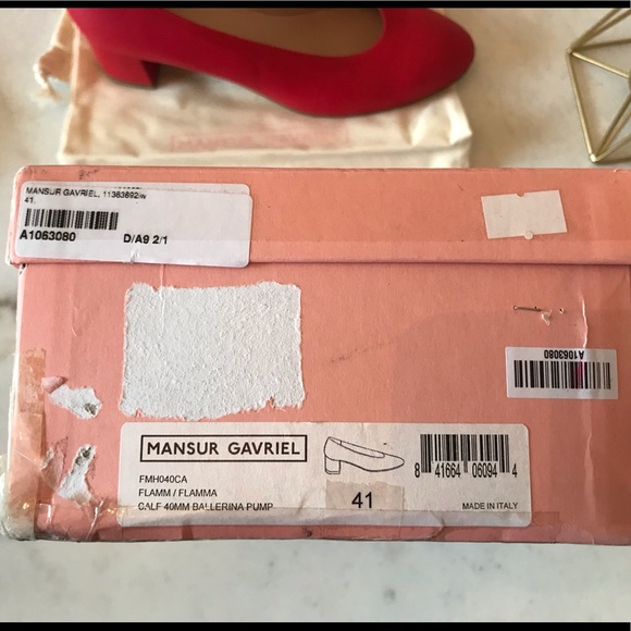 SOLD 🔥Mansur Gavriel Calf Ballerina Pump - Picture 6 of 12